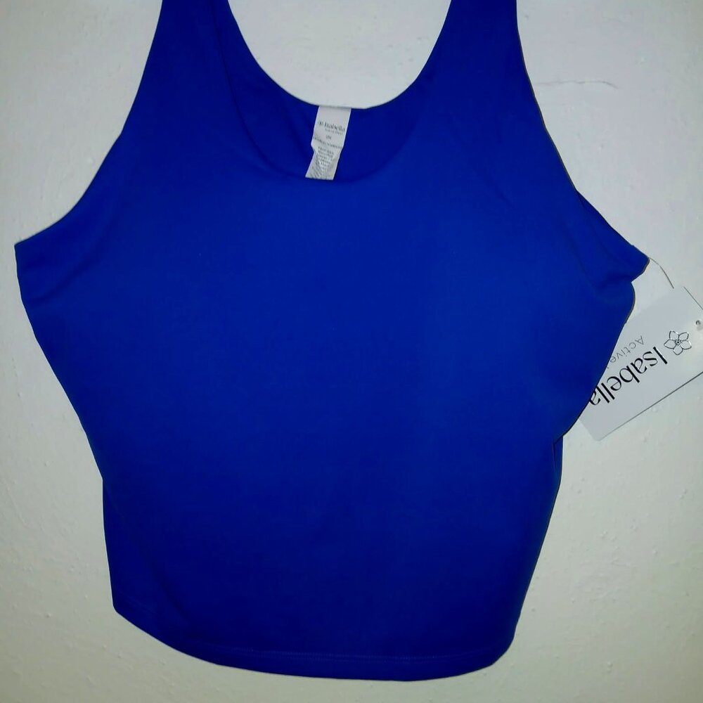 Isabella Activewear Crop Tank – XL – Brand New with Tag